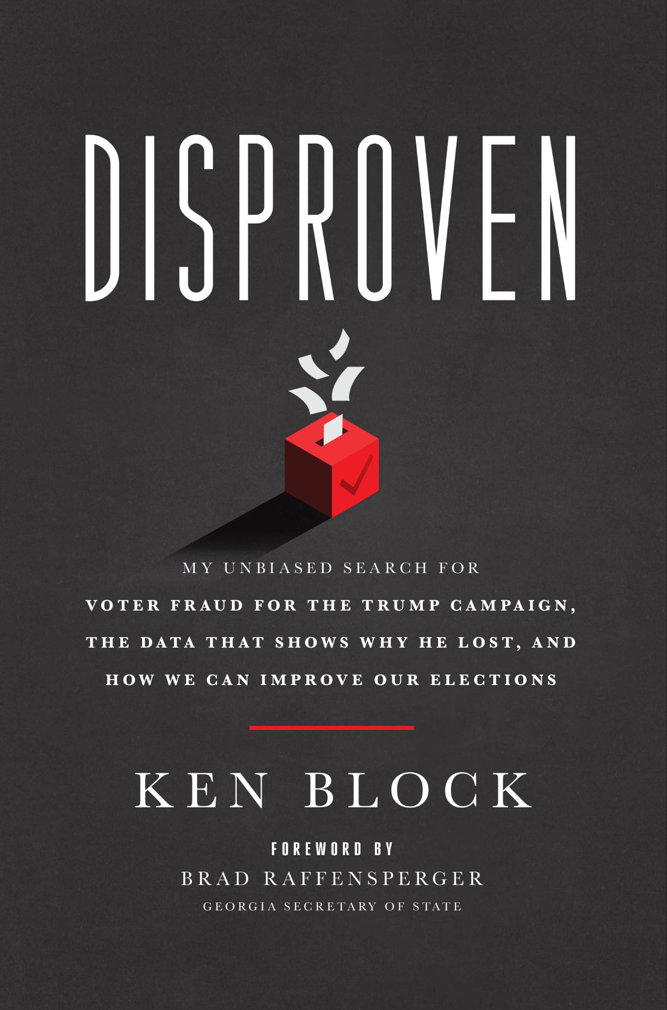Book cover image of DISPROVEN by Ken Block